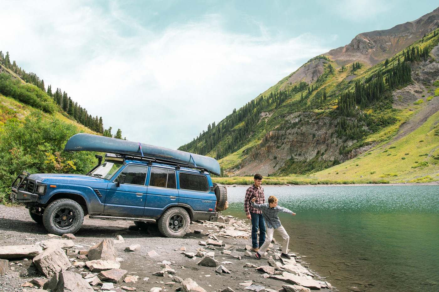 Photography  automotive   lifestyle toyota Colorado canoe RoadTrip landcruiser crestedbutte mountains