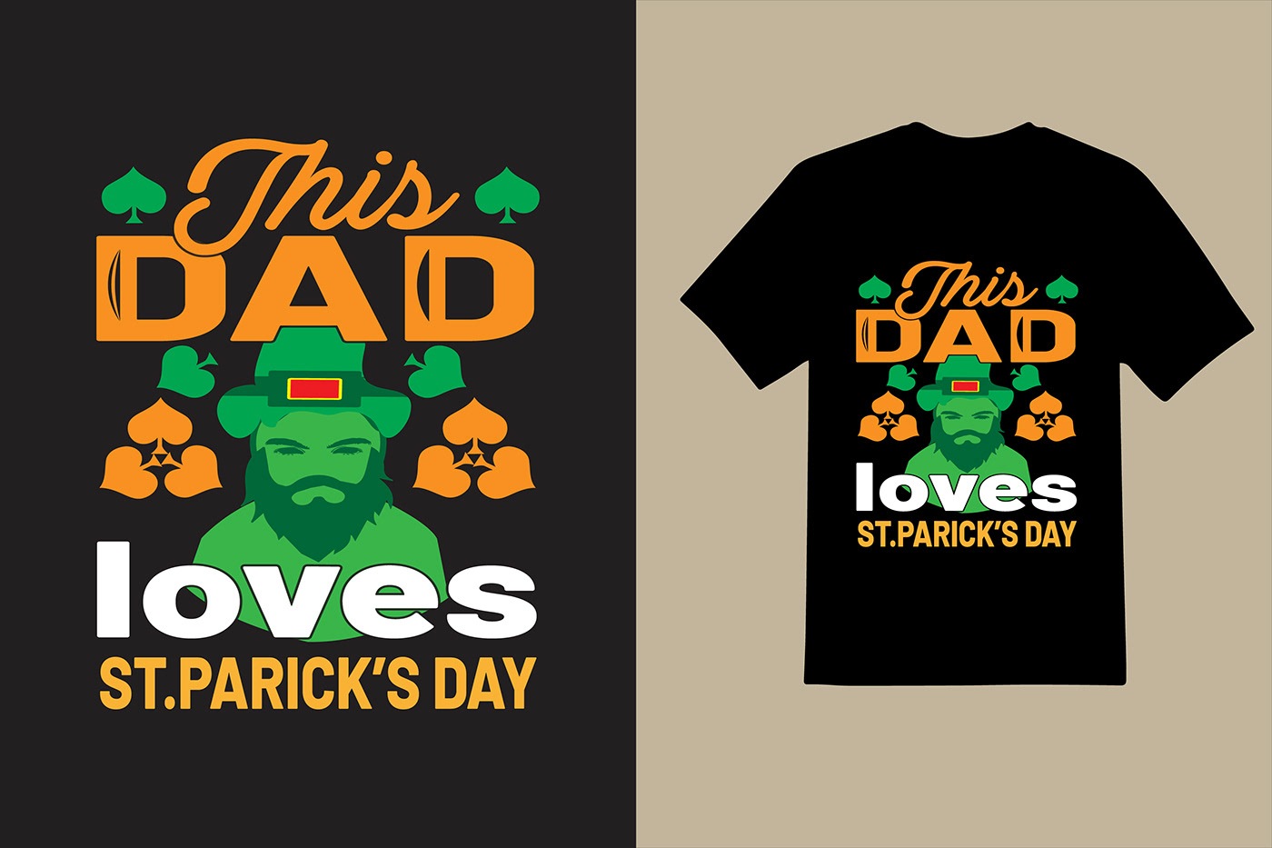 text patricks day irish green typography   beer shamrock St Patricks Day T-Shirt Design Irish design