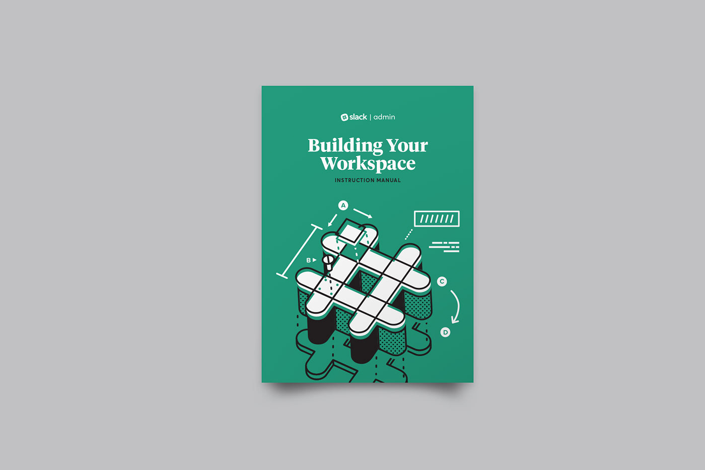 slack product marketing messaging eBooks notebooks digital campaign box kit Diecut podcast