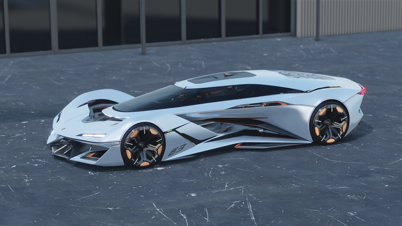 3D automotive   car car design CGI exterior Render rendering Vehicle visualization