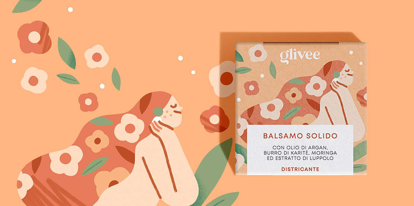 Packaging packaging design packaging illustration ILLUSTRATION  digital illustration beauty cosmetics Sustainability natural organic
