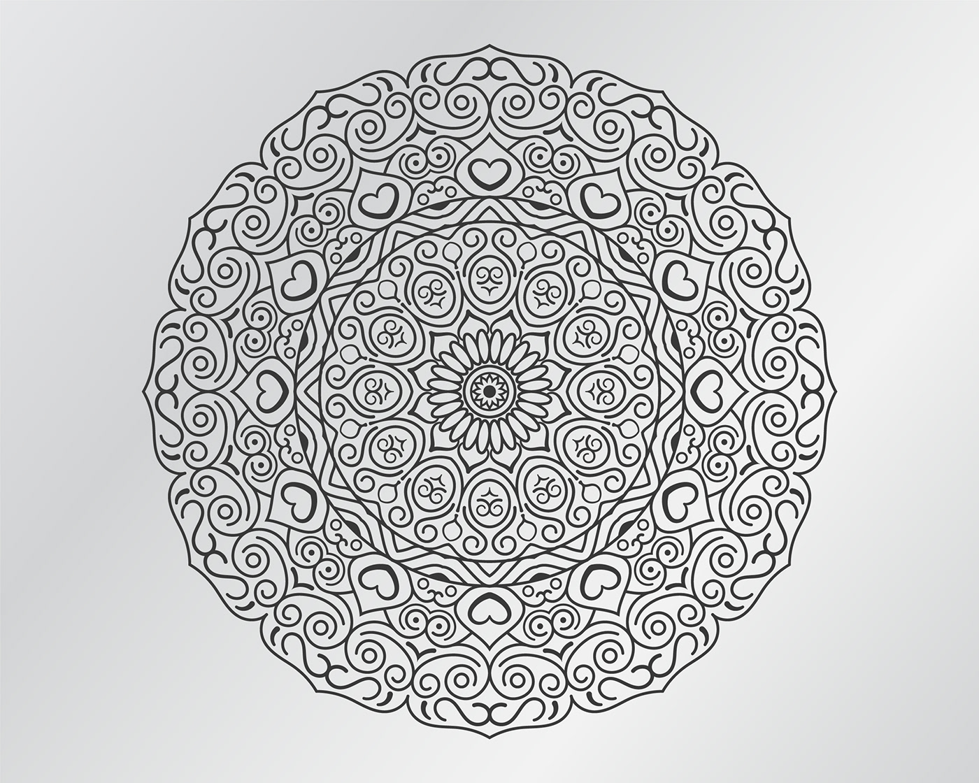 Vector about Luxury mandala background with golden arabesque pattern arabic islamic east style.