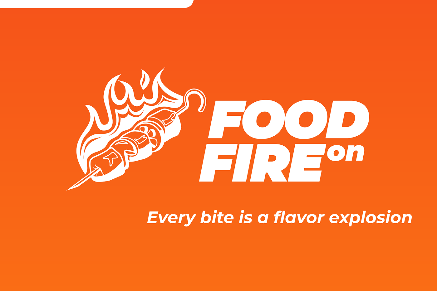 design Graphic Designer brand identity Logo Design logo fire Food  adobe illustrator