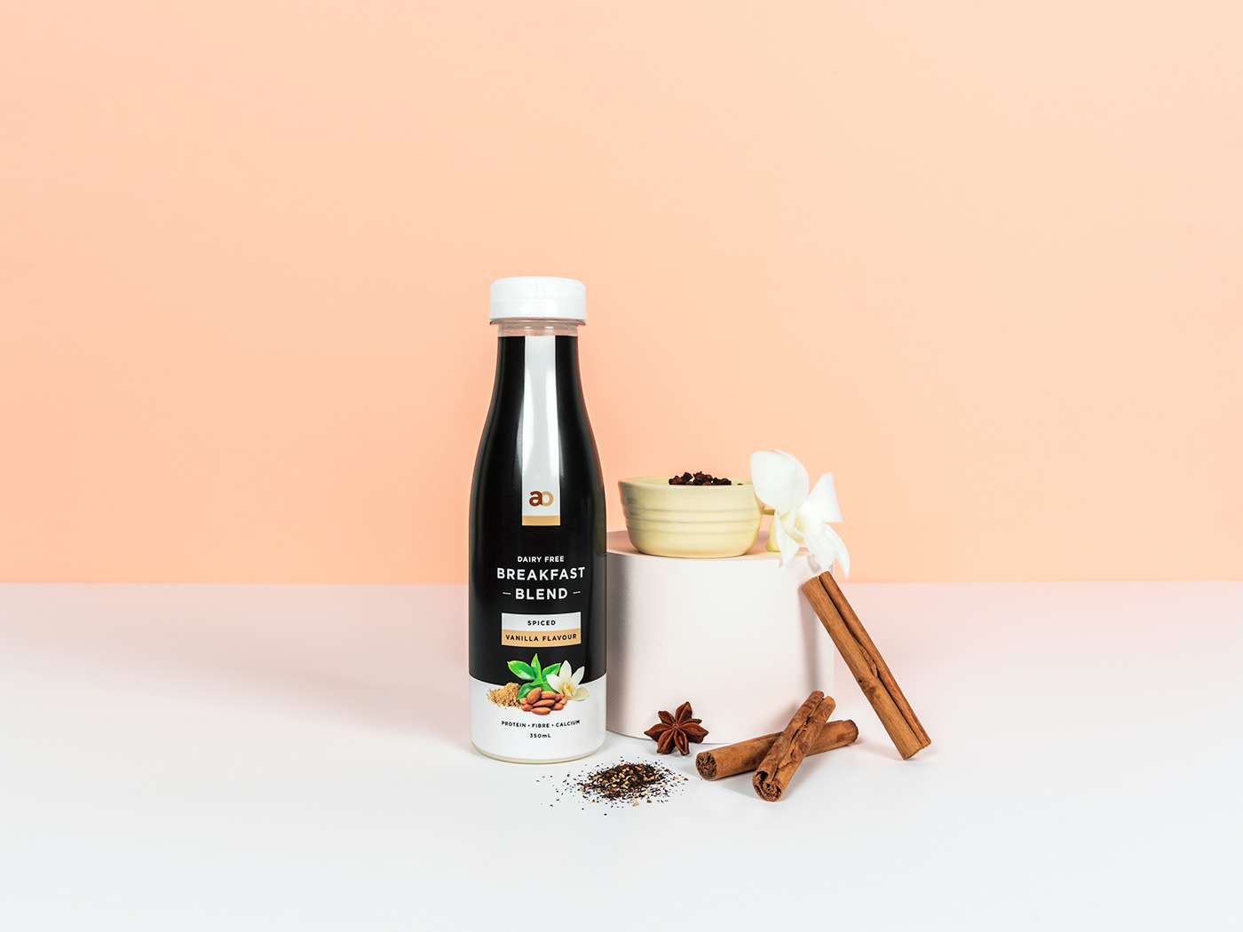 Food  Packaging bottle milk almond set design  photo shoot props Photography  studio