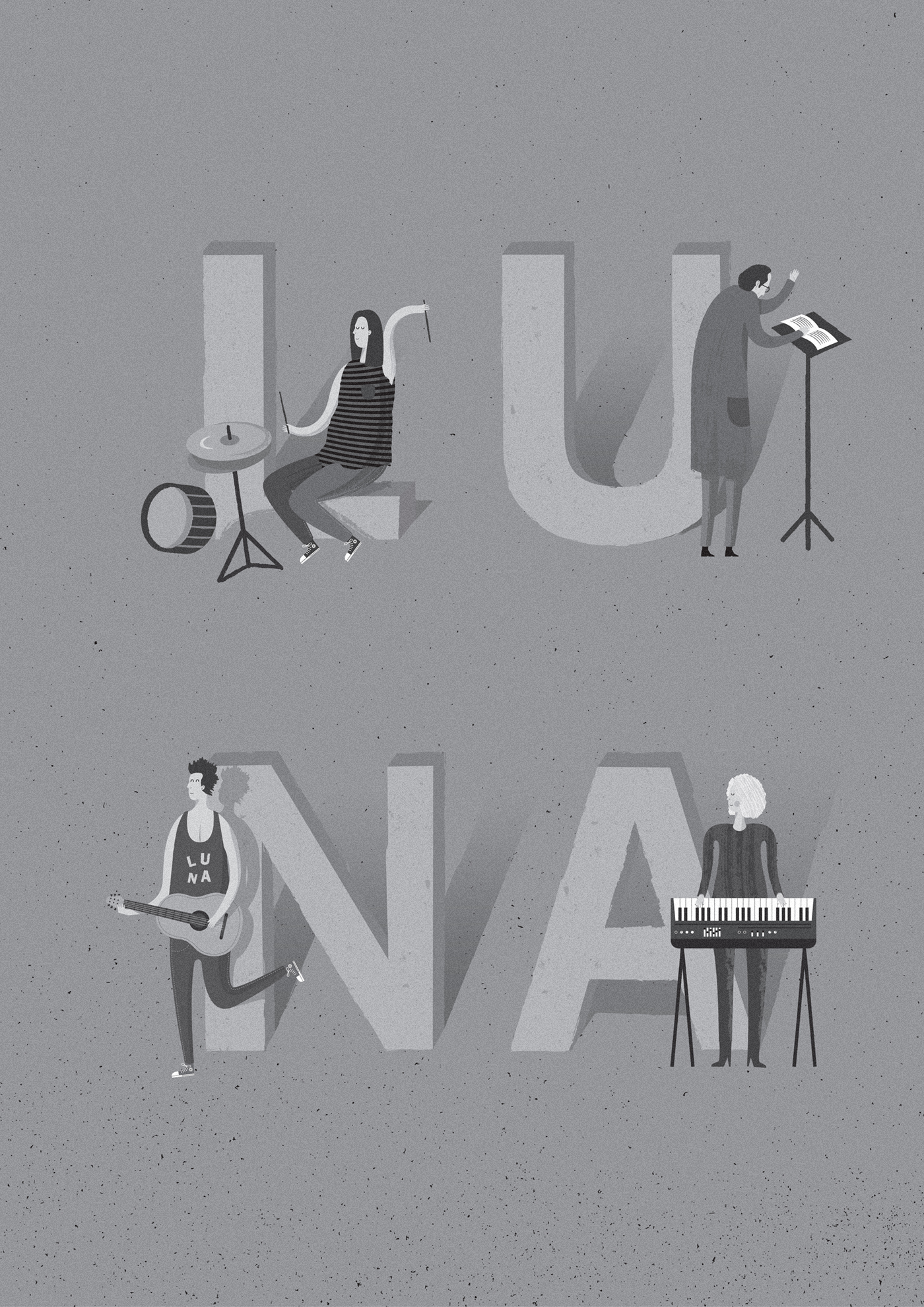 #graphic design #yugoslavia #music #illustration #Poster #new wave #character design #vintage  #digital   #cartoon