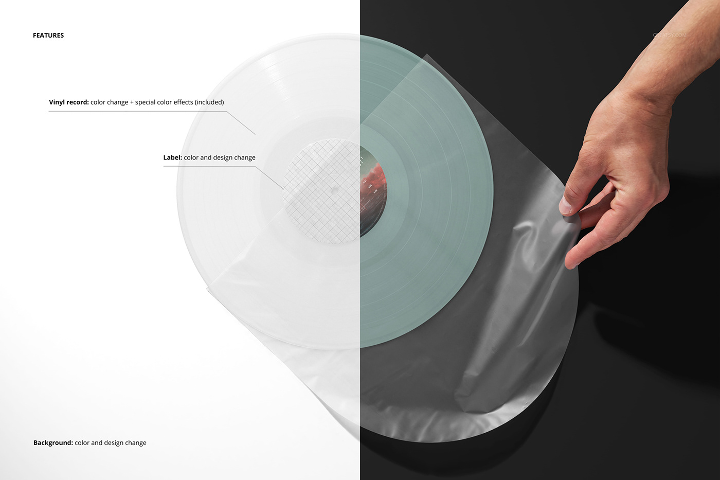 Packaging Label vinyls turntable Records Inch ЛП branding  dj