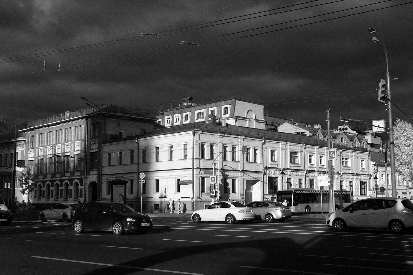 Russia Moscow architecture urbanism   infrared Photography 