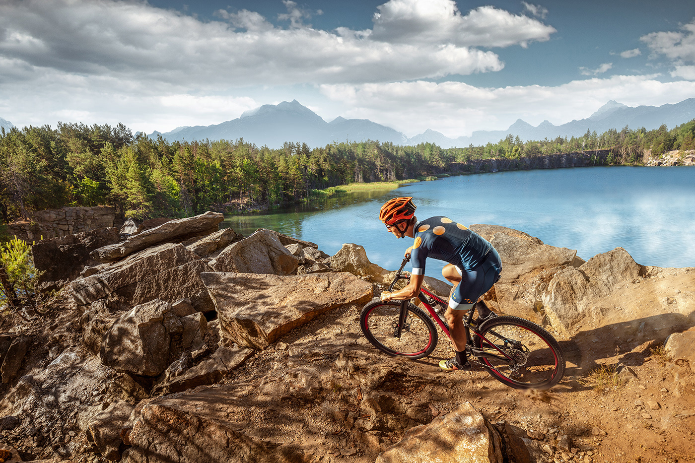 Bike ride mountainbike freeride mountain Nature Advertising  bike advertising sport downhill