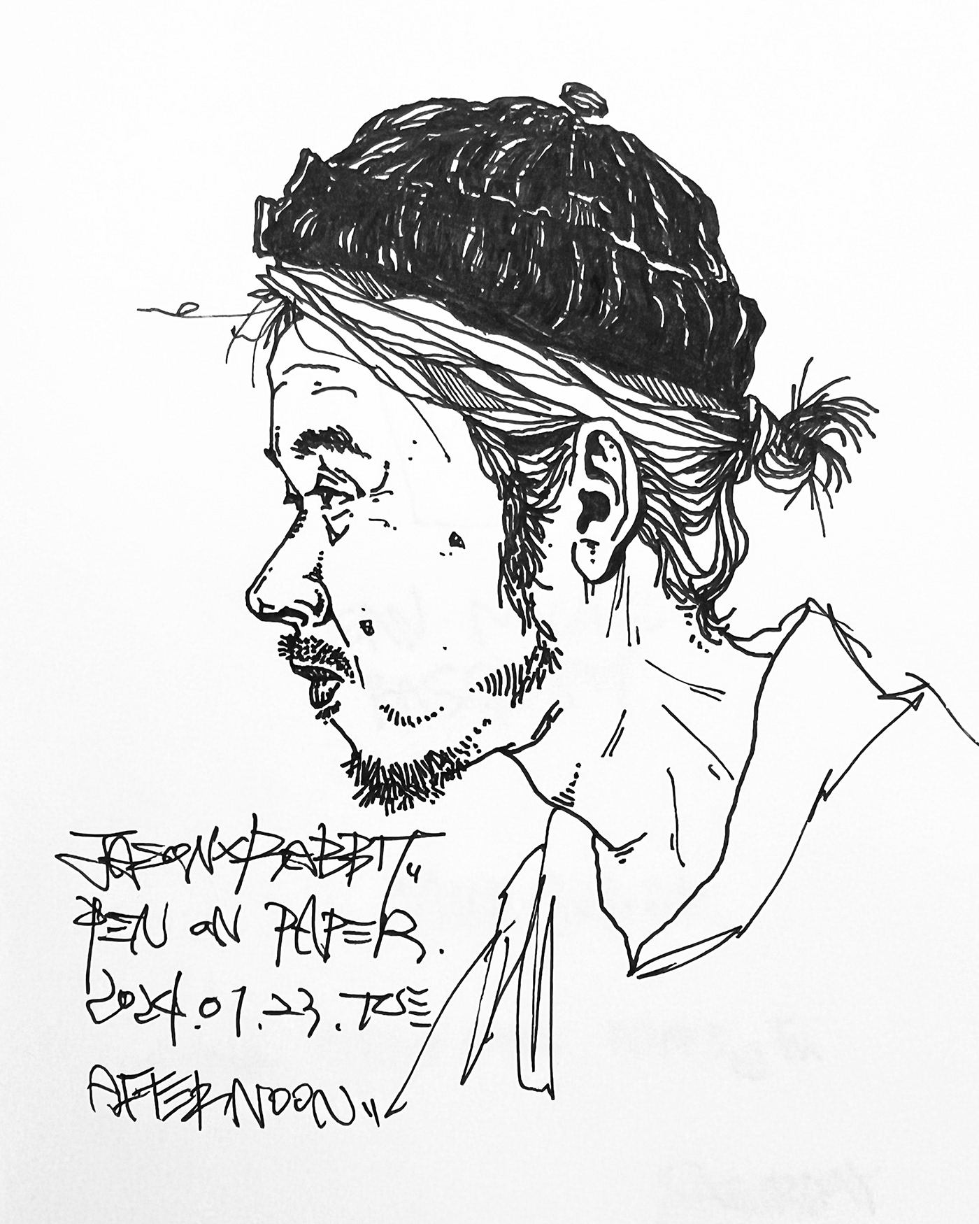 art illustrait portrait Drawing  design visual editorial seoul Korea pencil doodle Digital Art  pen