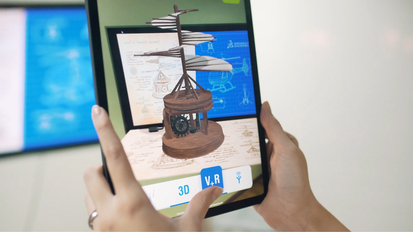 3D app design AR augmented reality mobile Mobile app UI/UX user interface