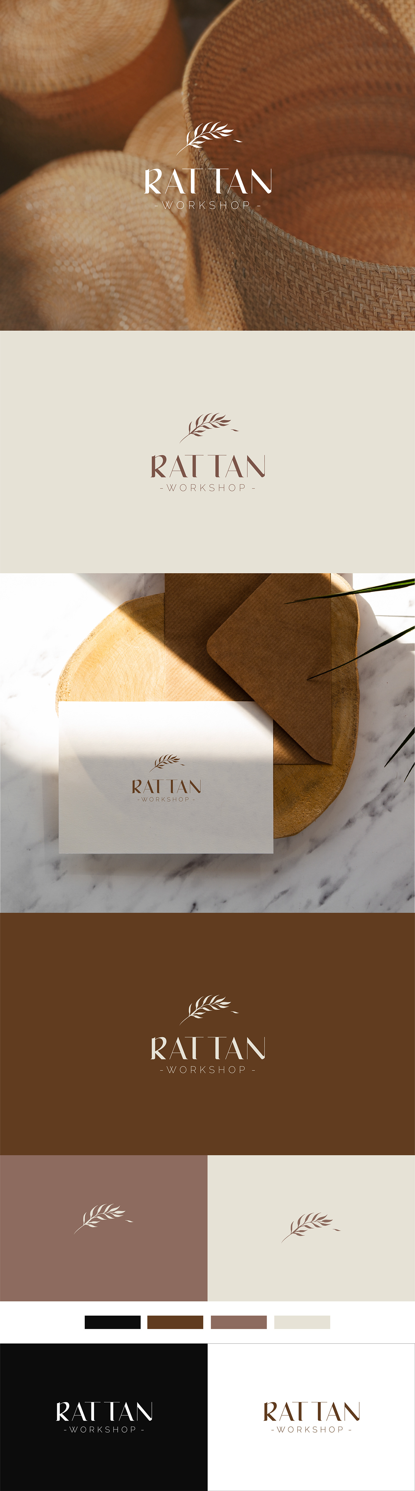 rattan interior design  branding  brand identity Graphic Designer visual identity identity Social media post marketing   Advertising 