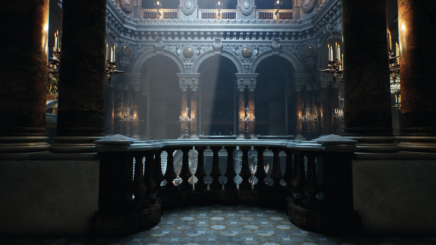 Unreal Engine Unreal Engine 5 CGI archviz Interior game 3D Render architecture visualization