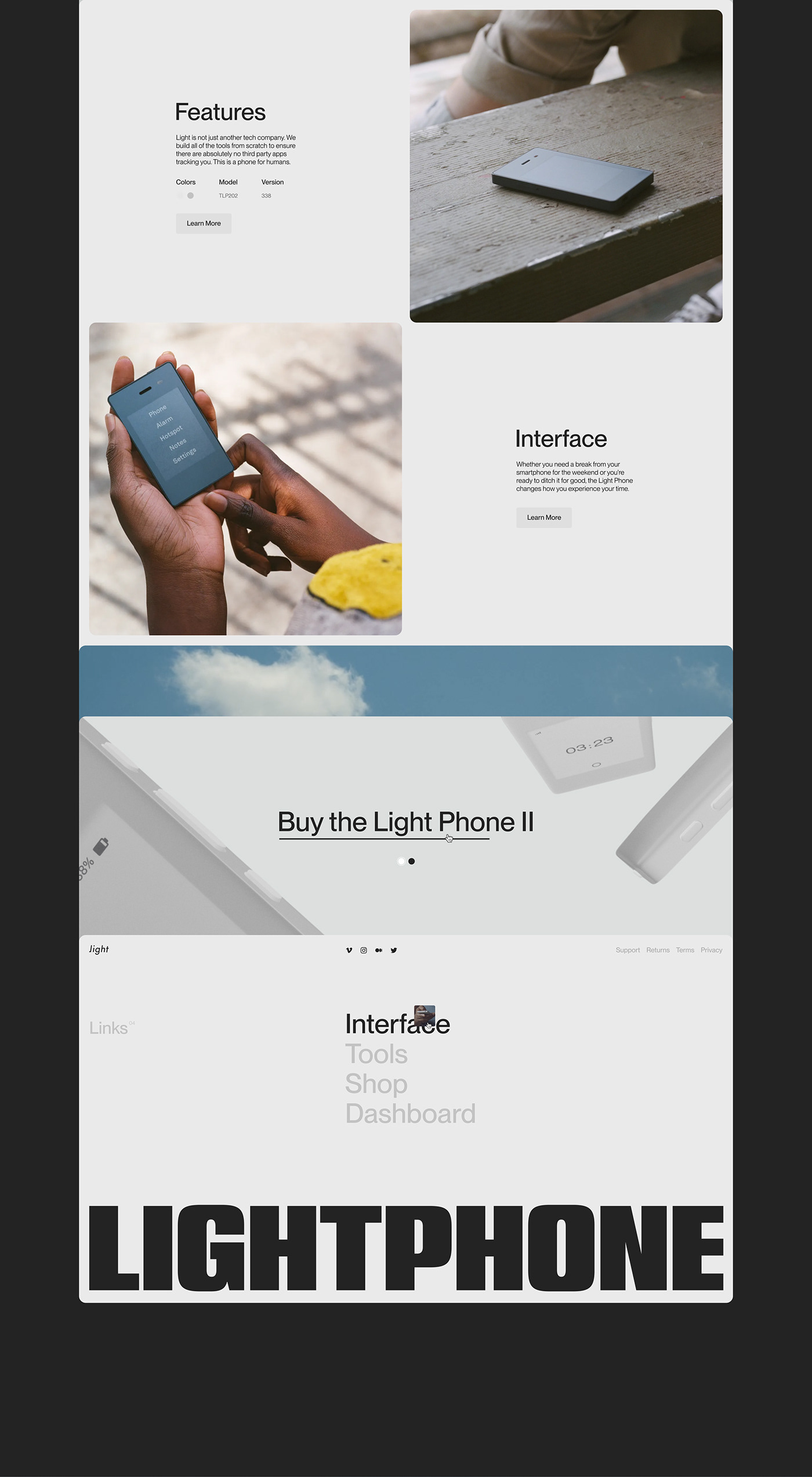 Website Design shop phone smartphone digital poster UI/UX ui design spline lightphone