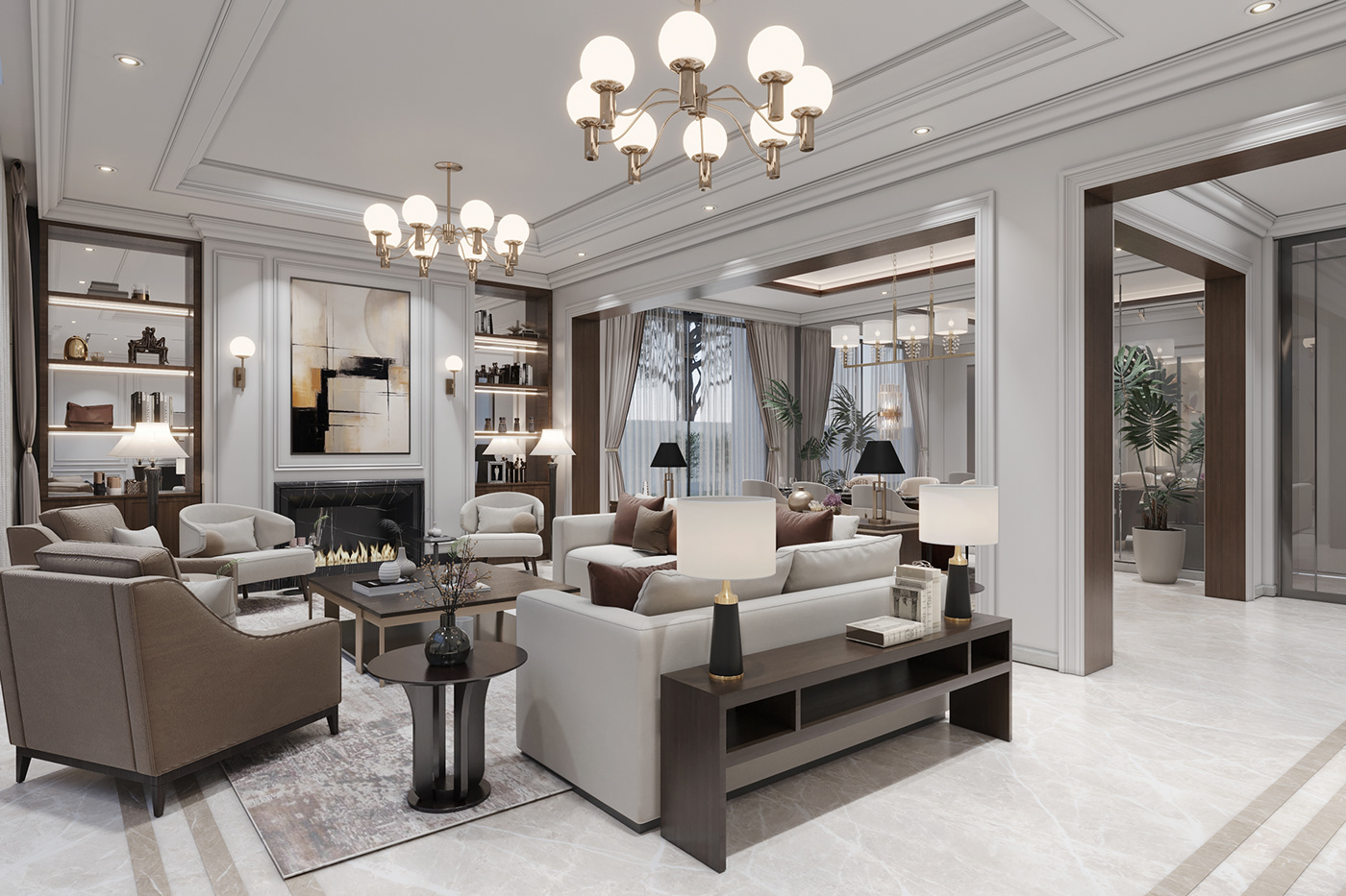 3ds max interior design  living room homedecor Render modern corona designer architecture Funiture Design