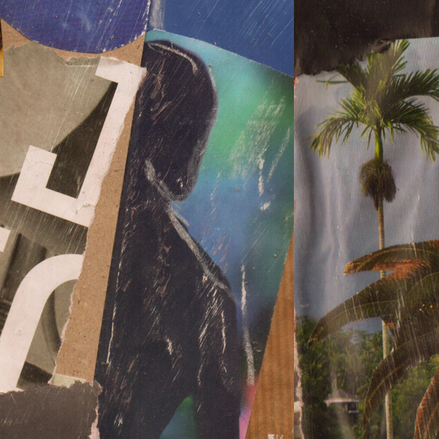analog collage contemporary Digitalmix fragments jamaika Stopover surrealism