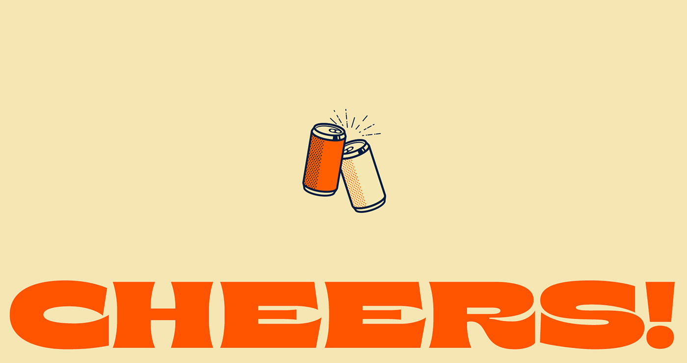 beer branding  cartoon characters