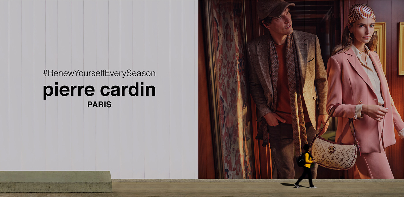 Advertising  Fashion  Pierre Cardin
