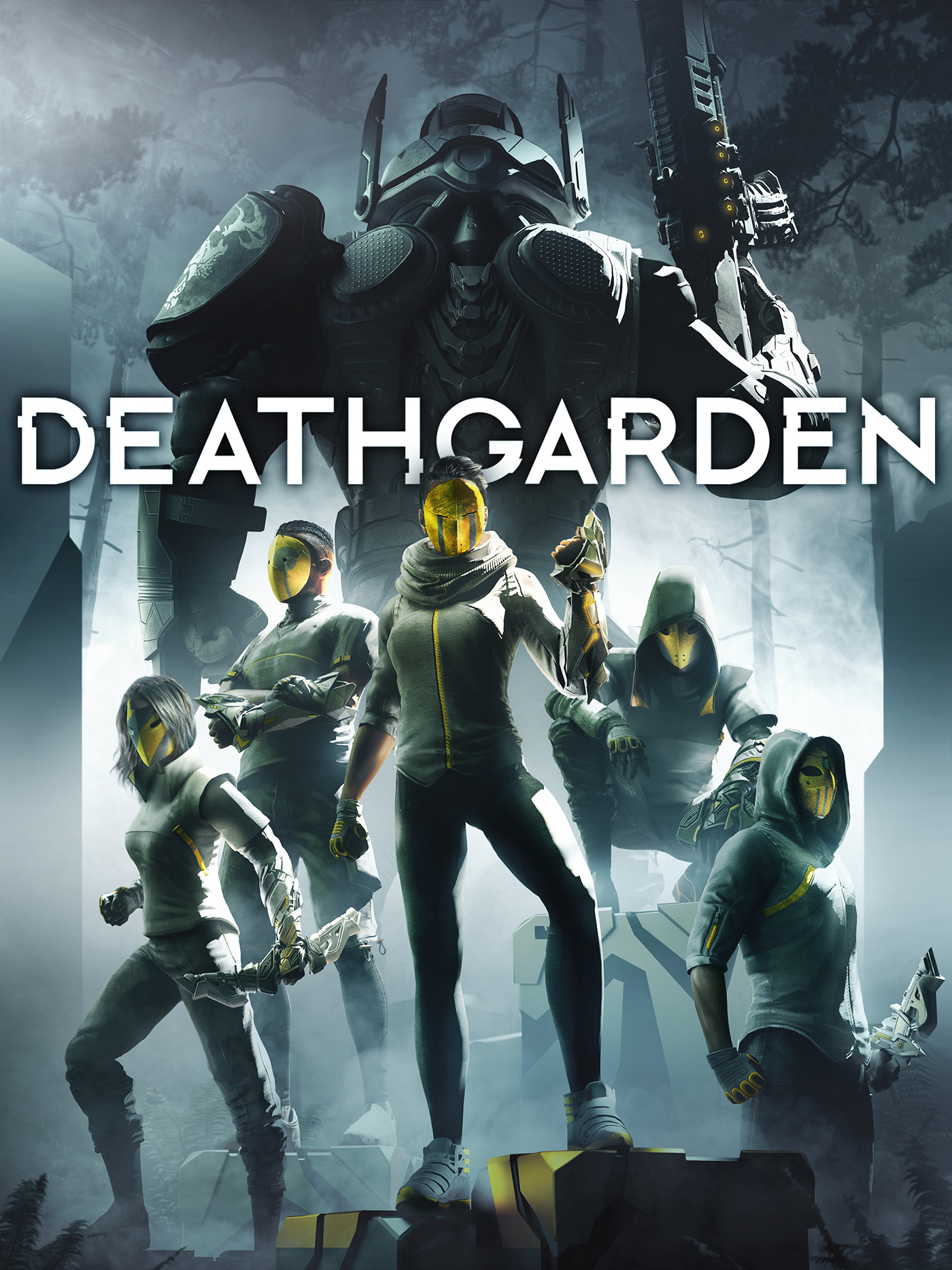 deathgarden blood Arena near future hunter escape sport team video game online