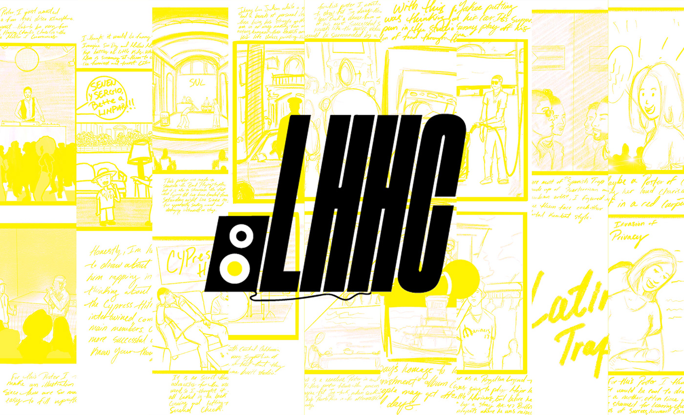 latinx hiphop branding  poster coding thesis design Website