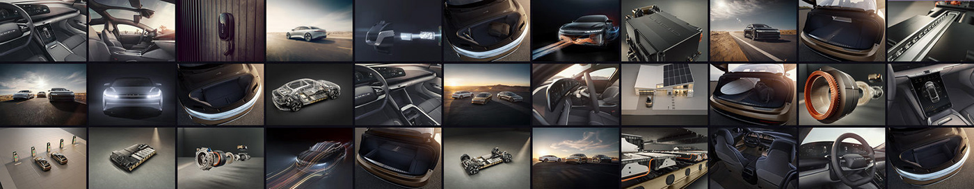 3D Advertising  Auto automotive   car CG CGI Digital Art  lucid Render