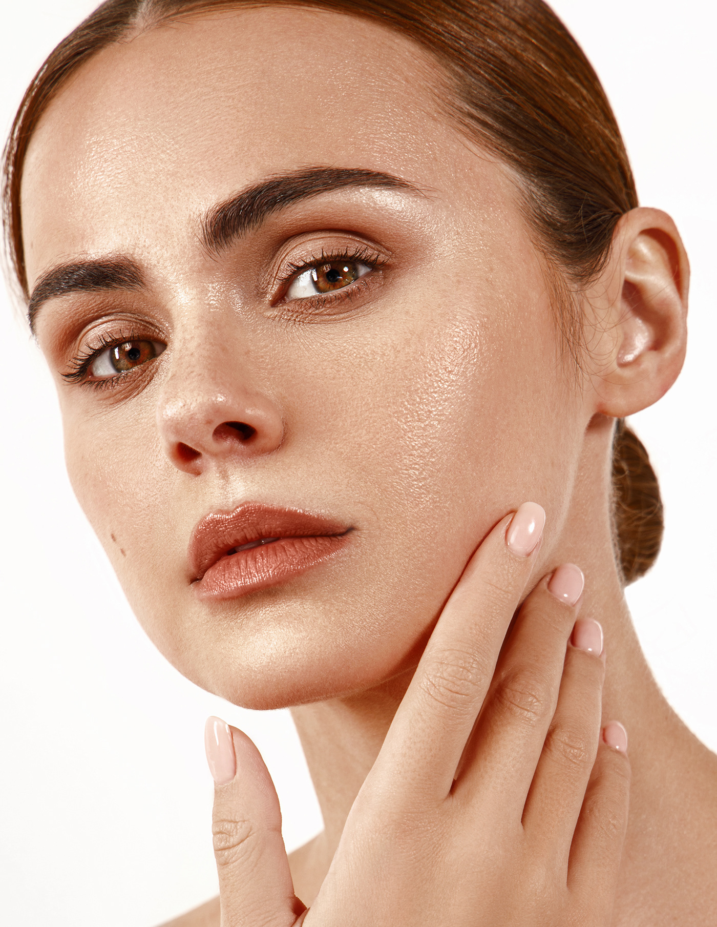 beauty cosmetics editorial makeup portrait retouch retoucher skincare