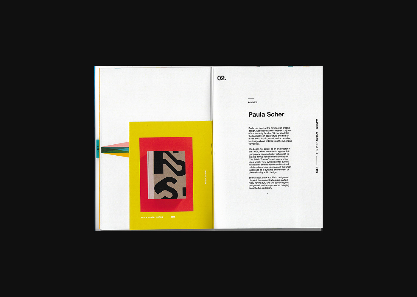 brochure editorial graphic