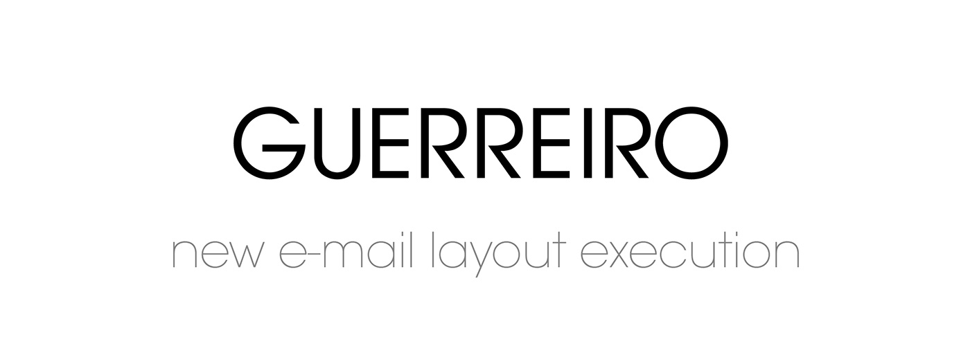 Web Design  design Layout e-mail branding  marketing   graphic design  guerreiro brand communication