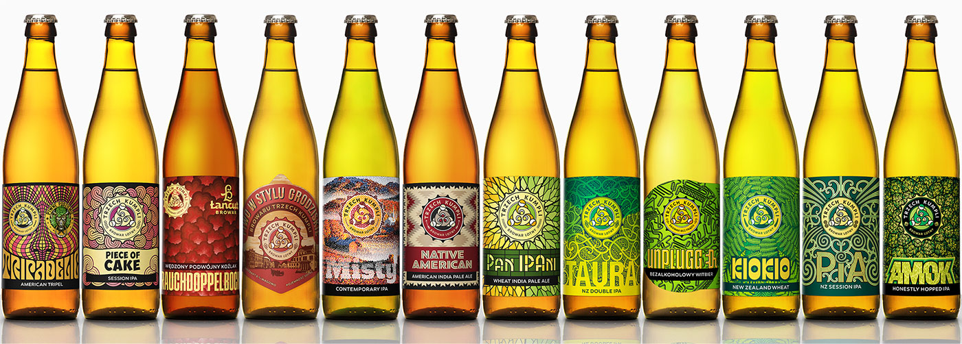 beer branding  brewery identity labels logo proposals sketches three visual