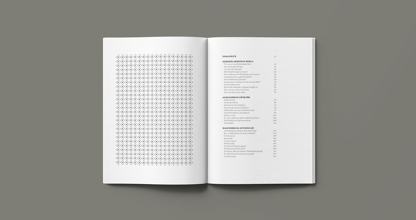 book pattern politics Layout infographics Patterns grid iceland bookcover modernism