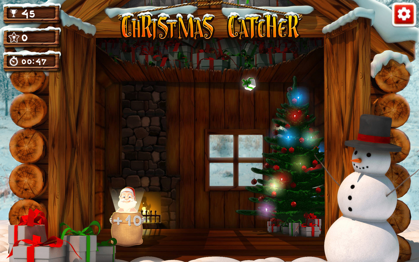 html5 game Christmas xmas advergame seasonal game promotion game catcher game classic game casual game babbo natale