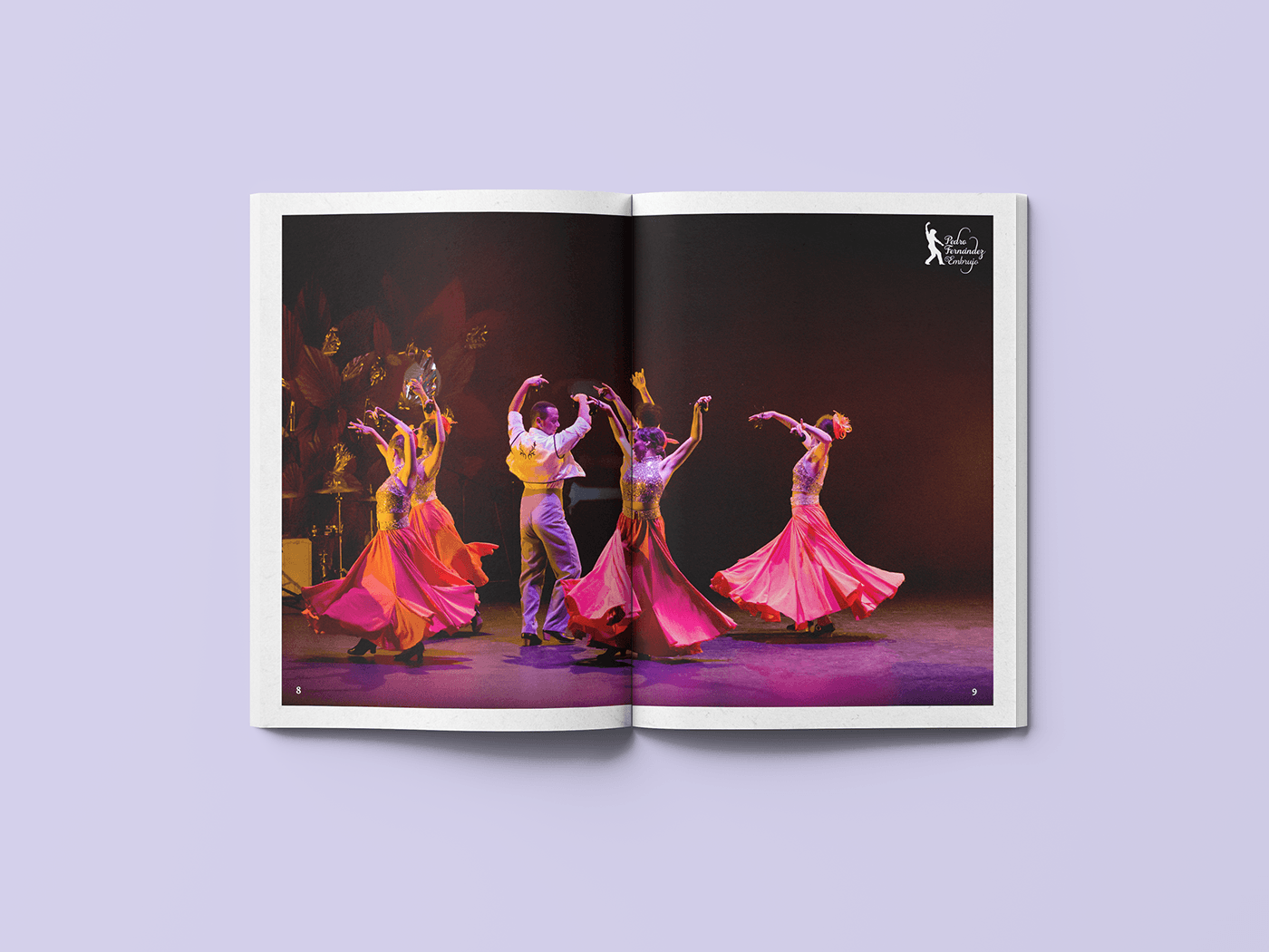dossier brochure magazine editorial diseñoeditorial Flamenco zarzuela revista spain españa