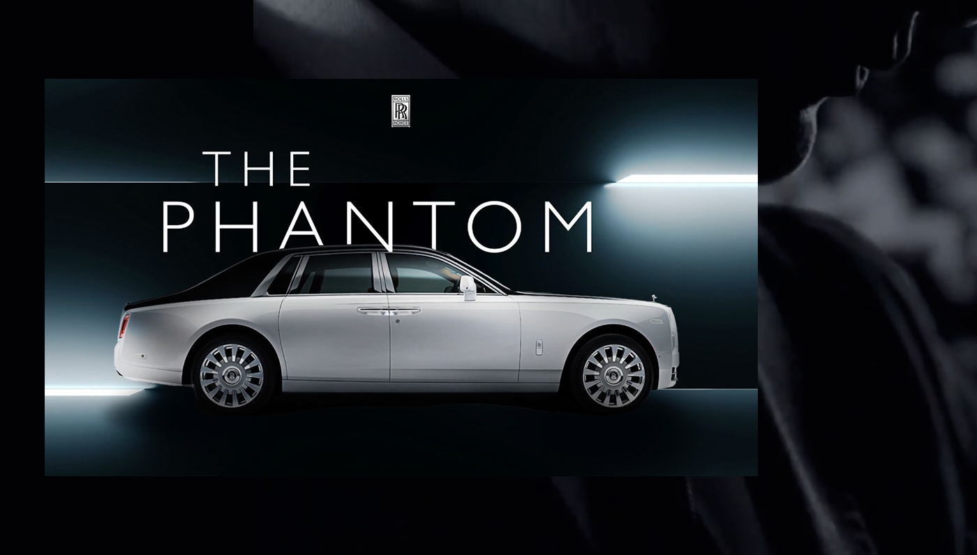 luxury automotive   elegant branding  car Web Design  key visual dark
