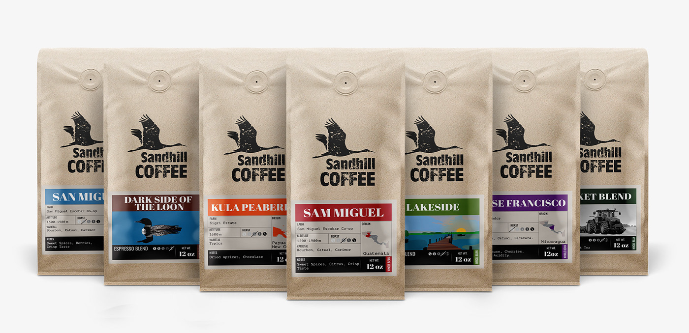 Coffee coffee label coffee packaging compastable bag compostable label design Sustainable