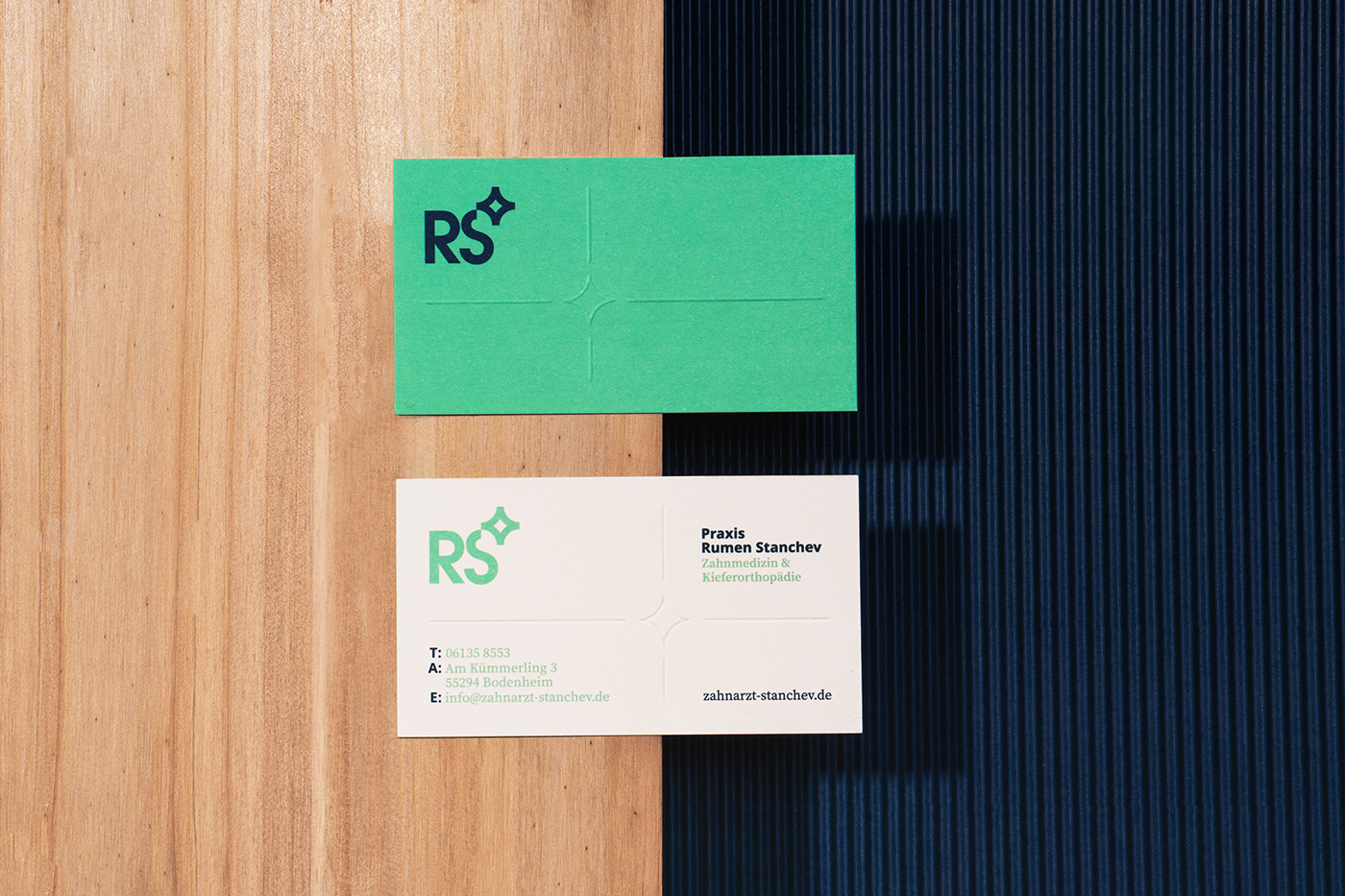 branding  Business Cards dentist german logo graphic design  print Signage visual identity Website