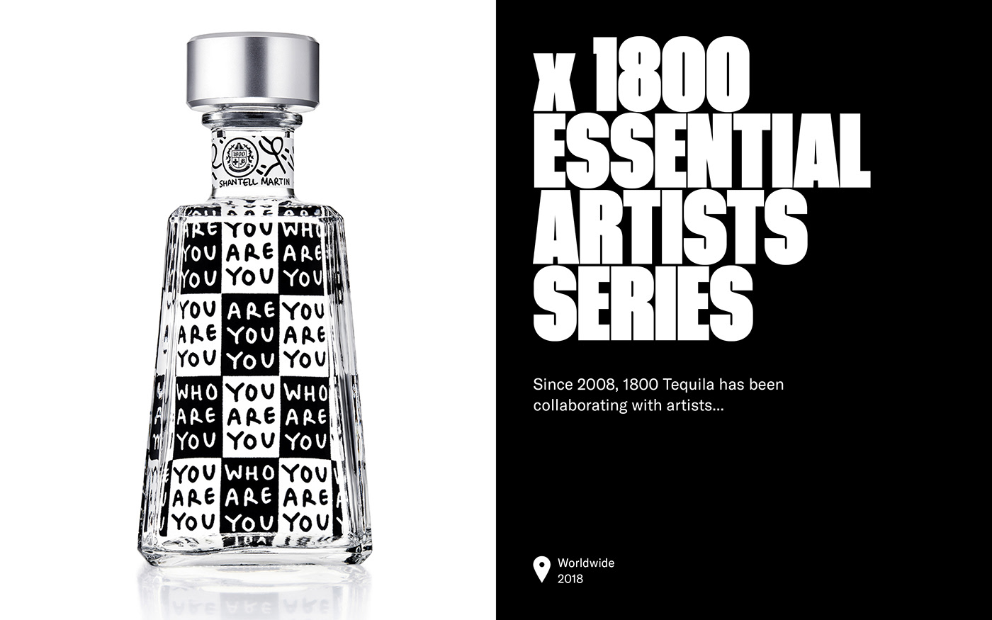 liquor design Tequila artist brand Drawing  ILLUSTRATION  1800 silver