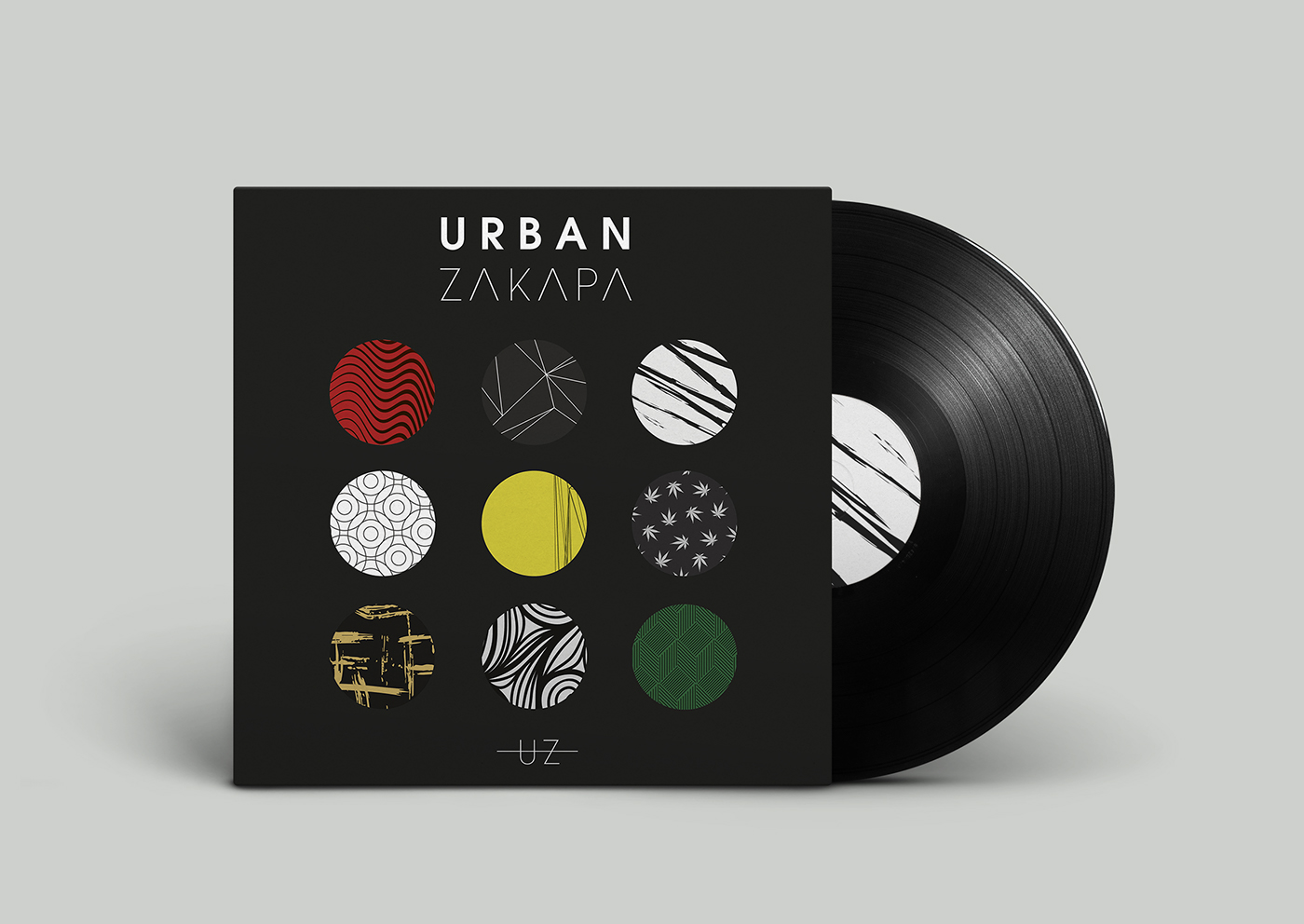 vinyl cover design music Urban zakapa