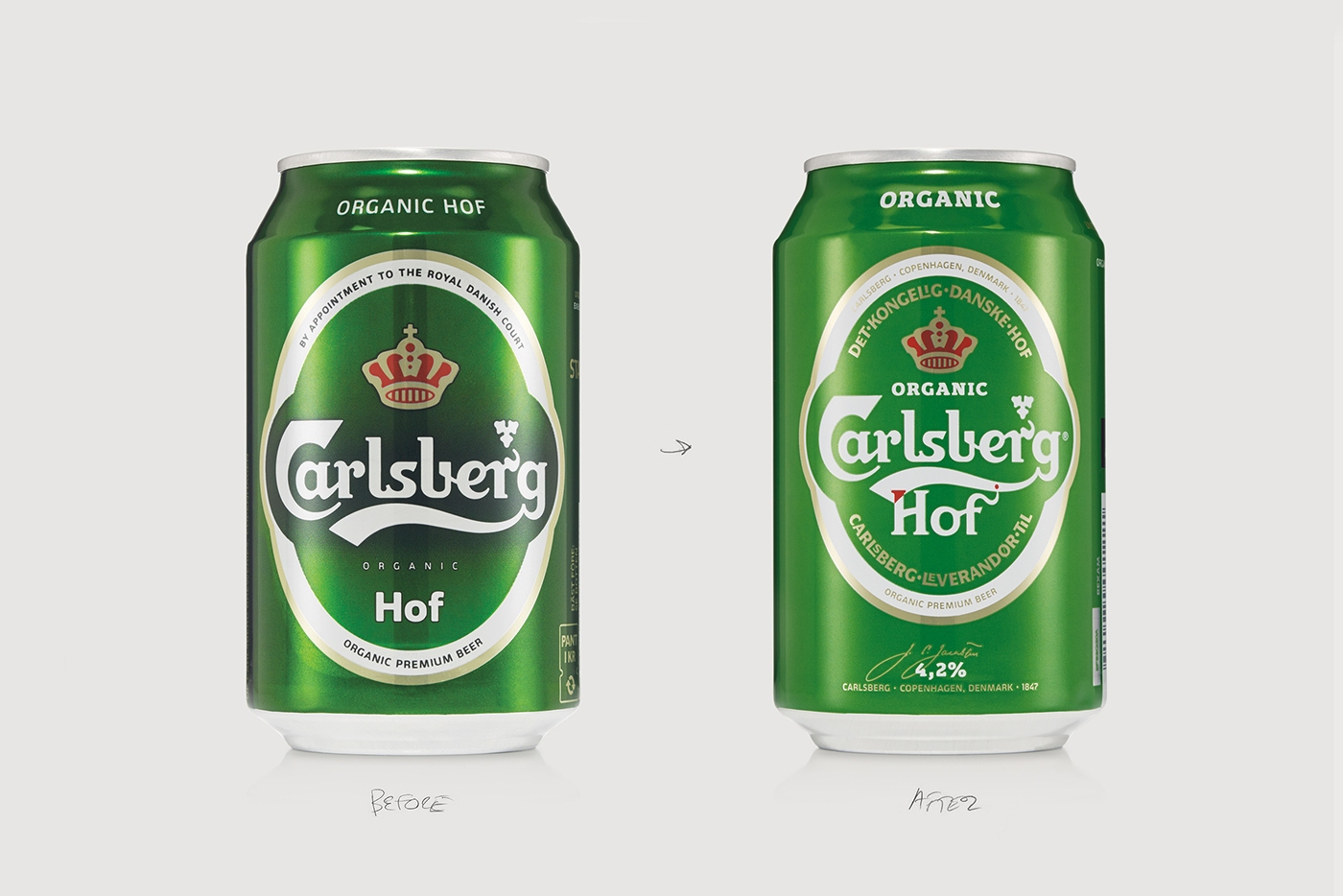 Carlsberg Carlsberg Hof organic organic beer ekologisk Ekologisk Öl beer design beer