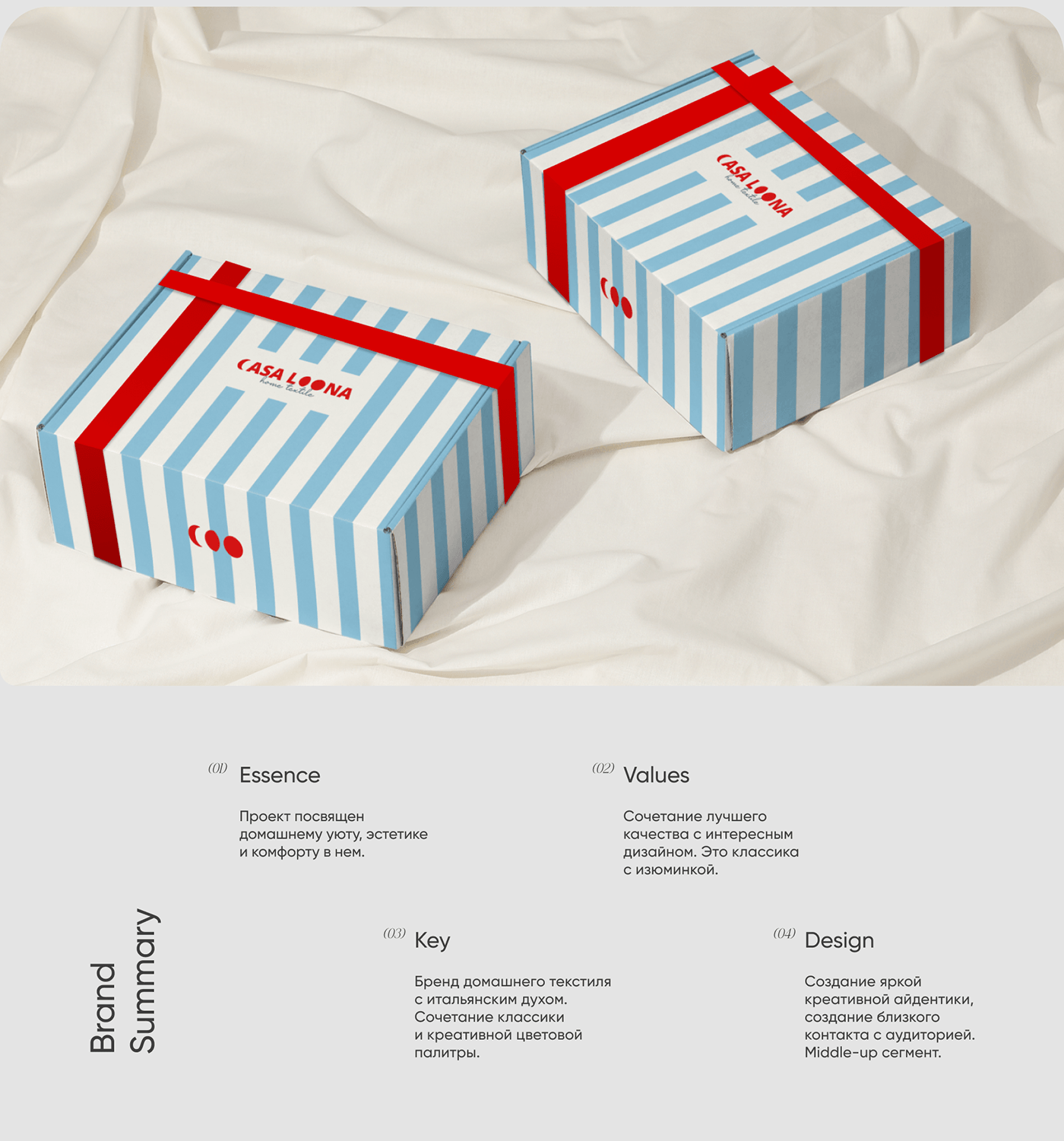 Packaging design. Box
