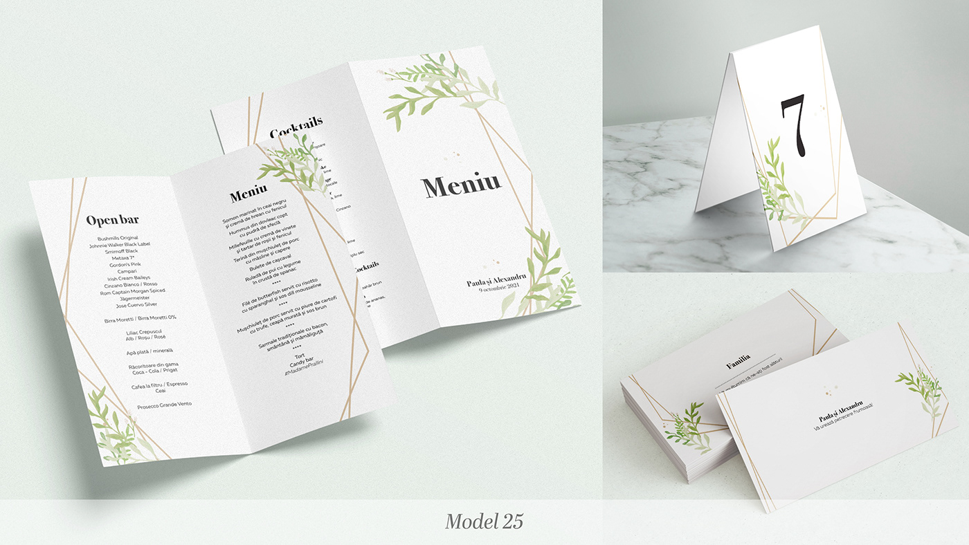 wedding menu menu design design wedding graphic design  marketing  