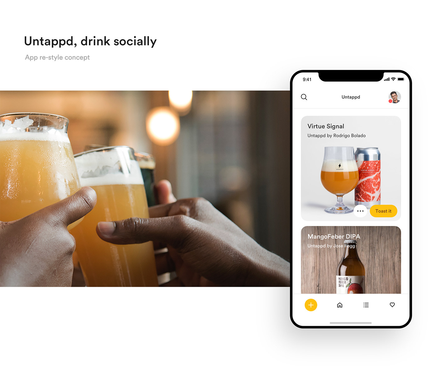 UI beer app app design ux UI/UX ui design Interface interaction Beer finder