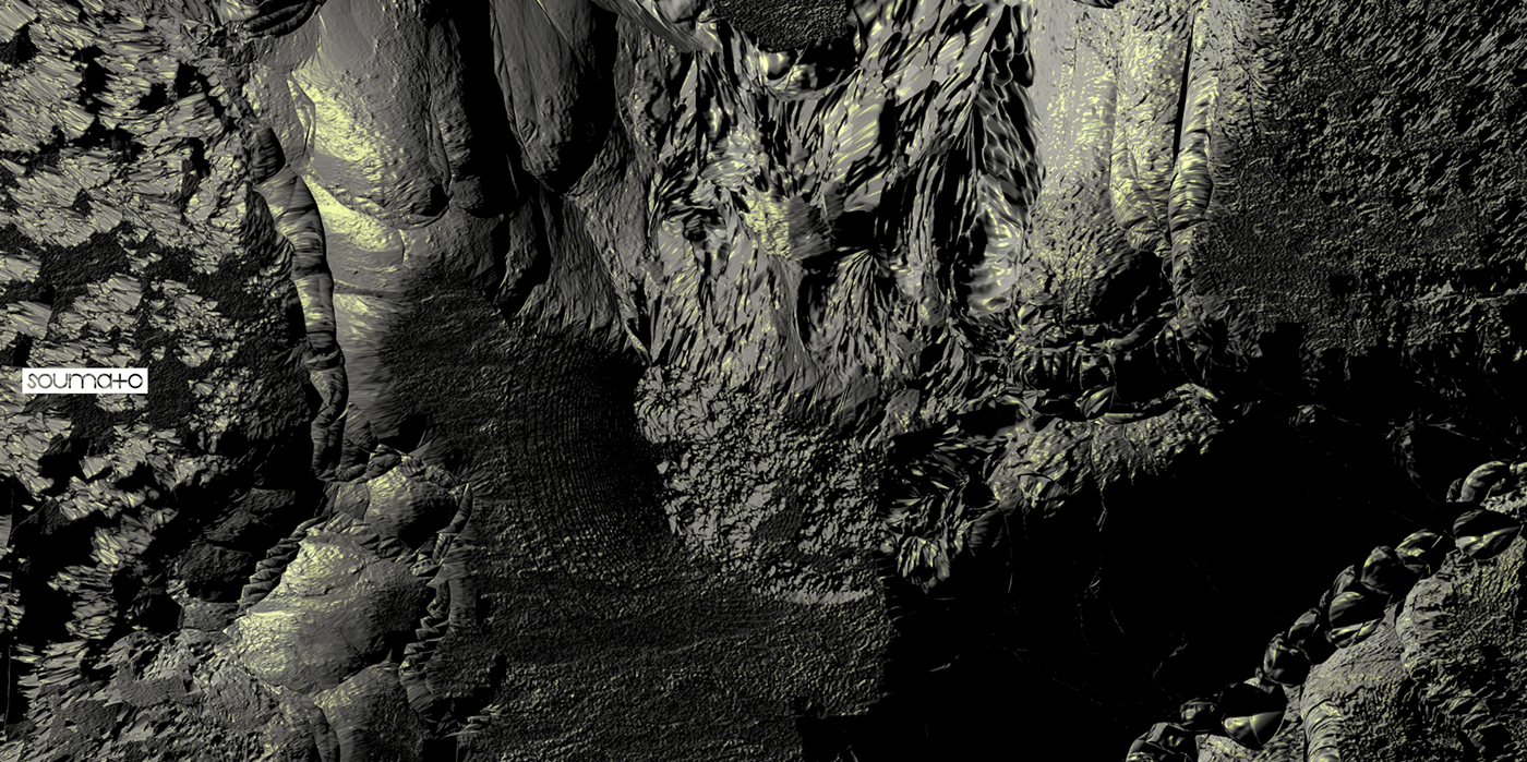 displace Displacement Mapping c4d aftereffects 3D wip test mountain texture motion