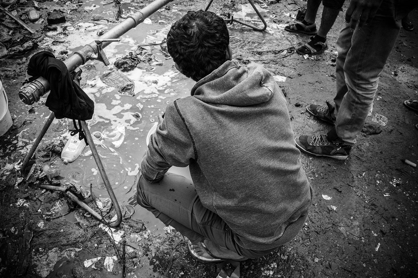 Calais jungle Immigration france UK eurotunnel