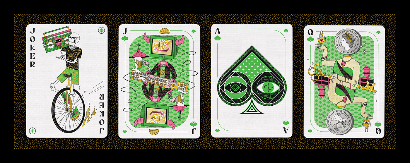 Card Deck tarot Tarot Cards motion design Promotion print Demo Reel graphic design  ILLUSTRATION  Packaging