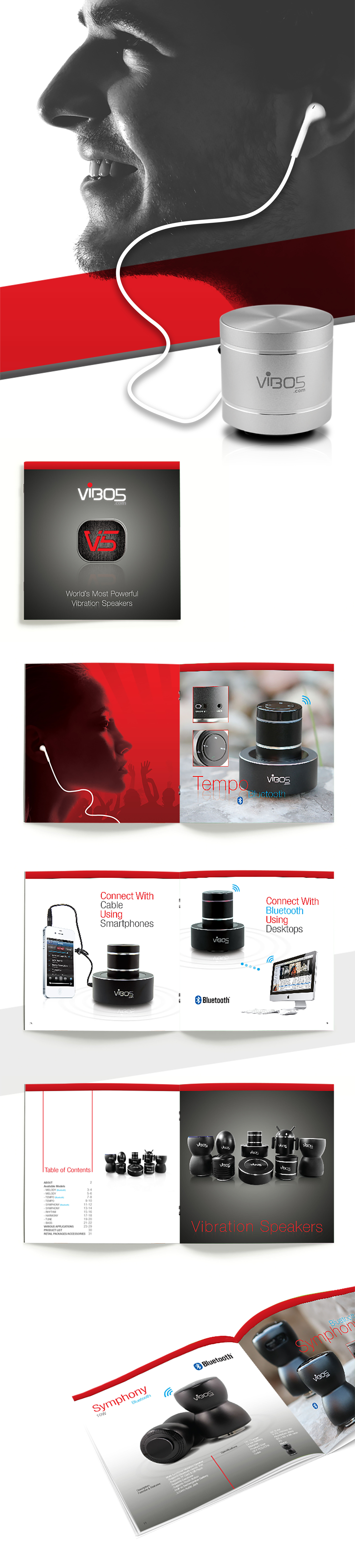 catalog brochure Vibration Speakers