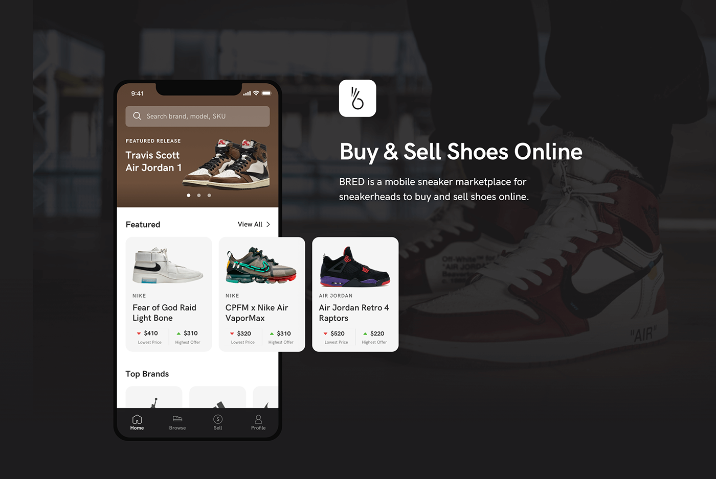 app app design Interaction design  ios mobile shoes sneakers ui design UX design