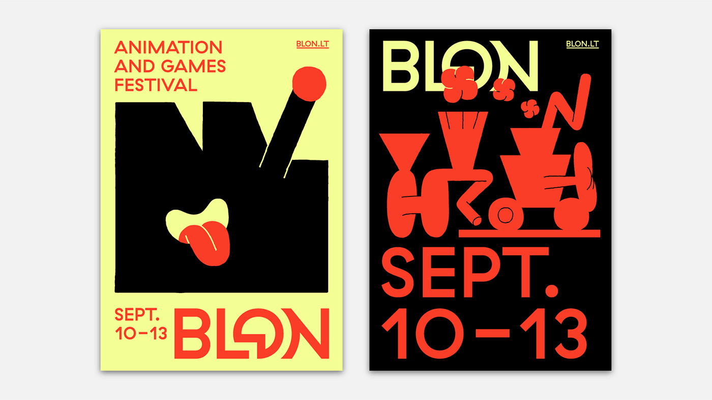 a.bran abran blon festival interctivedesign klaipeda taktika visualart visualidentity
