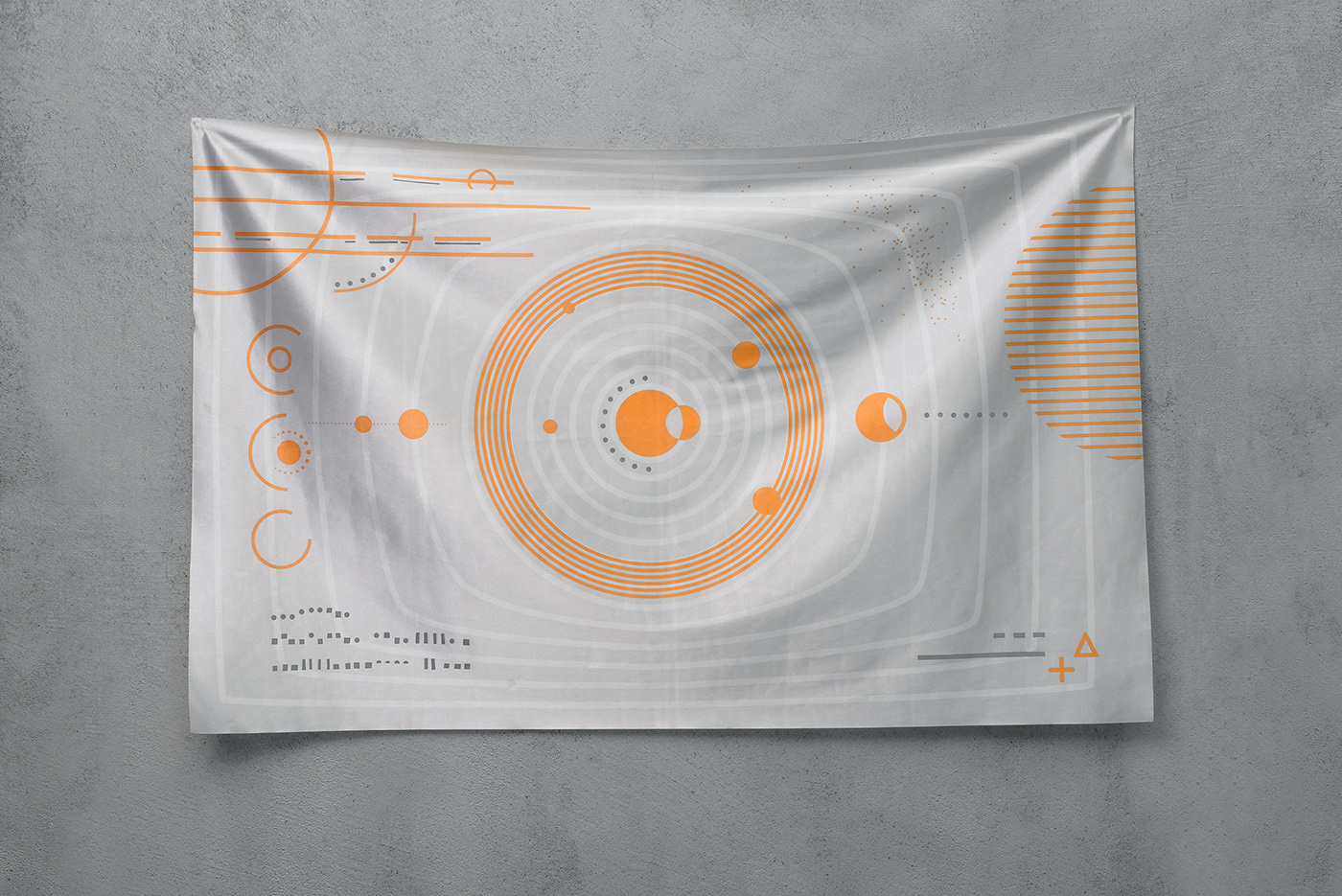 flags graphic orange personal design flag geometric Manifest reflective
