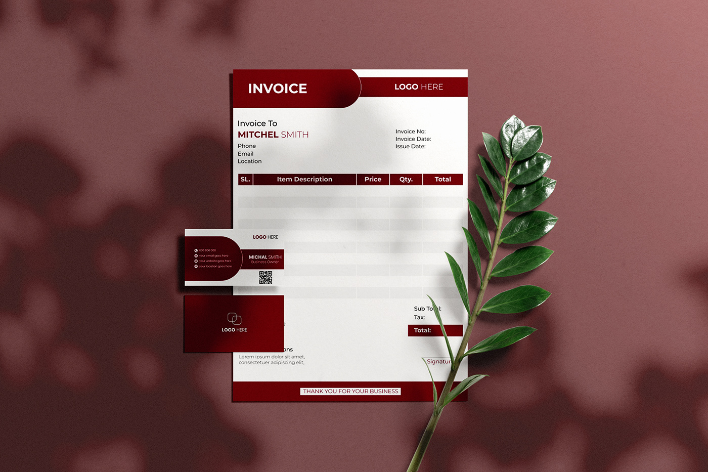 Invoice Design template marketing   invoice bill payment design adobe illustrator Invoice Design Template