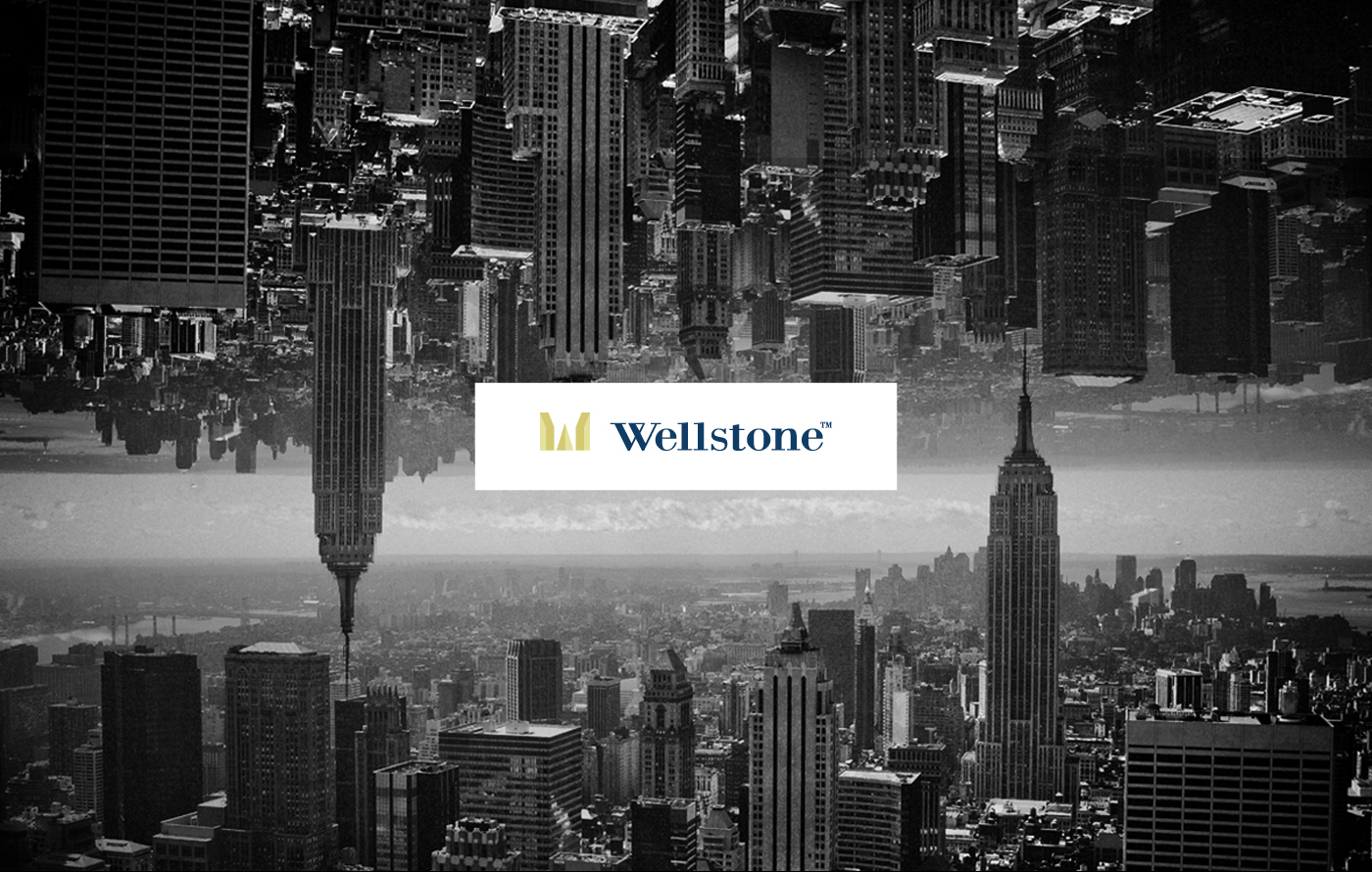logo construction Wellstone strong