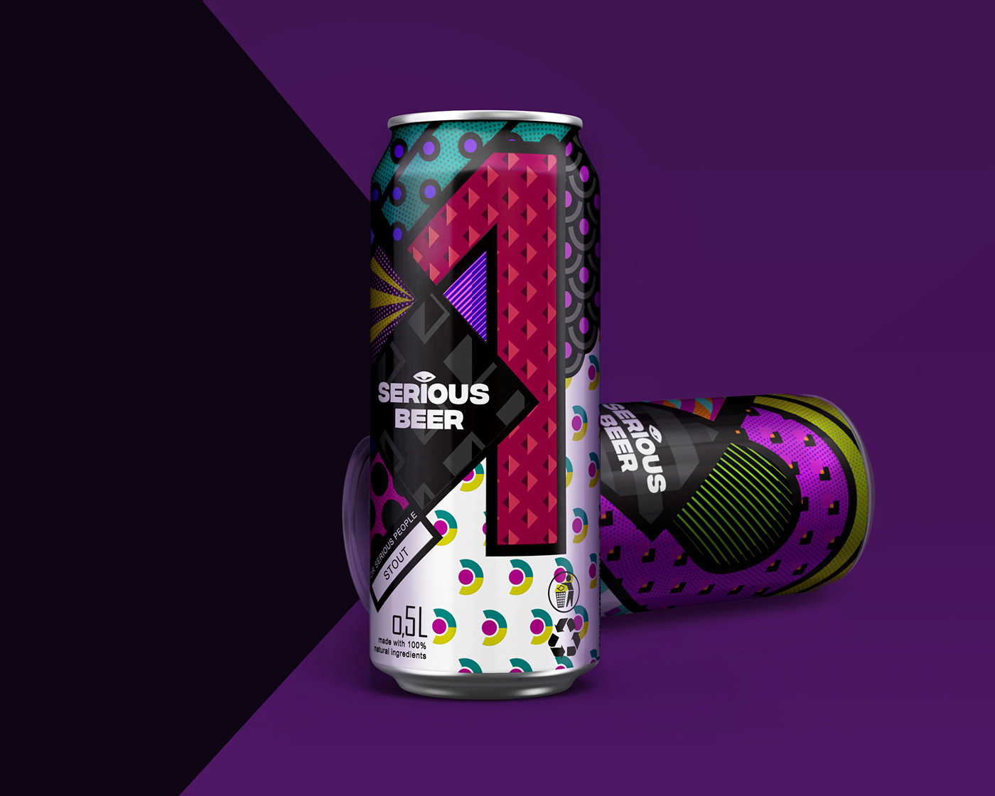 abstract beer beverages can concept drink graphicdesign package vladsidorak brewery